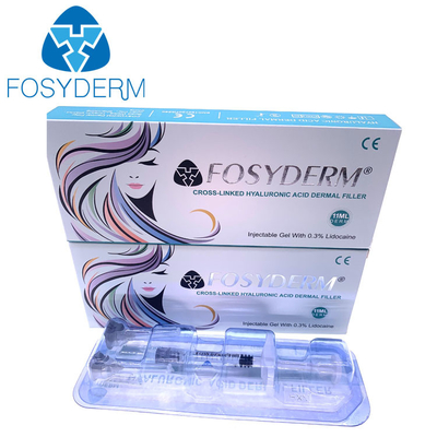 Yüz ve Dudaklar Fosyderm 1ml Derm Dolgu Kırışıklıkları Giderme