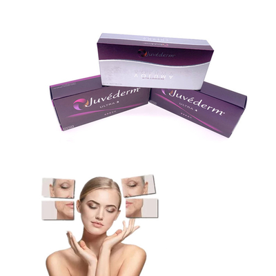 Dudaklar Dolgunlaştırıcı Yanaklar Hyaluronik Asit İçin 2ml Juvederm Dermal Dolgu Enjeksiyonu