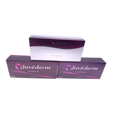 2 ml Juvederm Enjeksiyon Dudaklar Çeneler Çeneler Yüz Doldurma