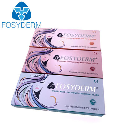 Yüz Yenilenmesi Hyaluronik Asit Dermal Doldurucu Daha Yumuşak Daha Gençlik Ten Yapısı İçin Kıvrımları ve Çizgileri Hedef Alıyor