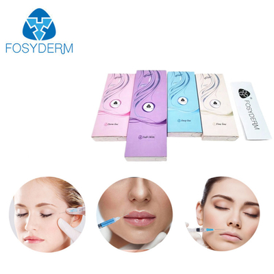 Cam Şırınga ile Yüz Hyaluronik Asit Dermal Filler Jel Enjeksiyonluk HA