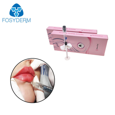 Uzun Ömürlü Dudak Dolgunlaştırıcı Hyaluronik Asit Dermal Filler Jel Enjeksiyonu 24mg