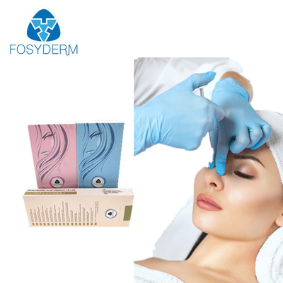 Şeffaf Fosiderm Dudaklar Hyaluronik Asit Çene Dolgu 24mg Sodyum Hyaluronat