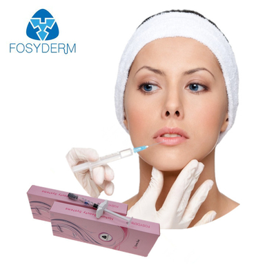 Şeffaf Dermal Filler 1ml Hyaluronik Asit Dudak Enjeksiyonları