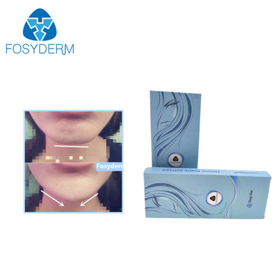 Çapraz Bağlantılı Yüz Enjeksiyonları 24mg / ml HA Dermal Filler
