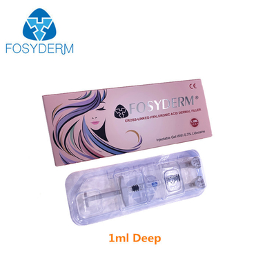 Fosyderm Derin Dermal Hyaluronik Asit Dolgu Enjeksiyonları Çene Büyütme İçin 24mg / Ml