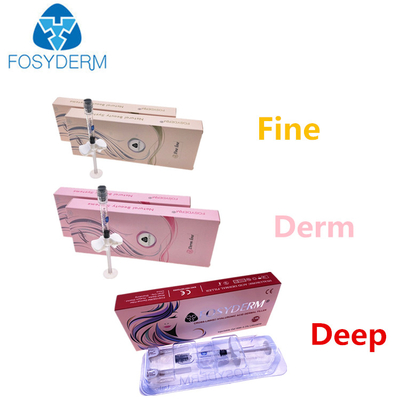 Kırışıklık Karşıtı 1ml şırınga için Enjekte Edilebilir Hyaluronik Asit Jel Dermal Dolgu