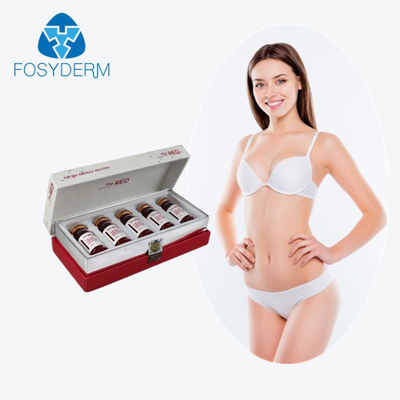 Kore Her Flakonda 10 Ml ile Yağ Eritme İçin Kırmızı Lipolitik Çözüm