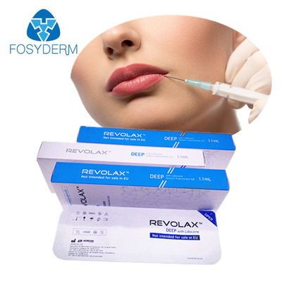 Revolax Derin HA Asit Dolgu Enjekte Edilebilir Kore Sub-Q 1.1ml Derin Çapraz Bağlantılı HA Dolgu