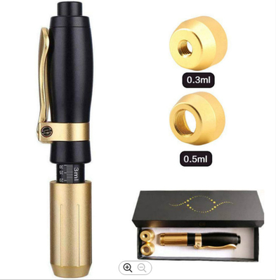 Dudaklar için 0.3ml 0.5ml Ampul Taşınabilir Hyaluronik Enjeksiyon Kalem Hyaluron Kalem