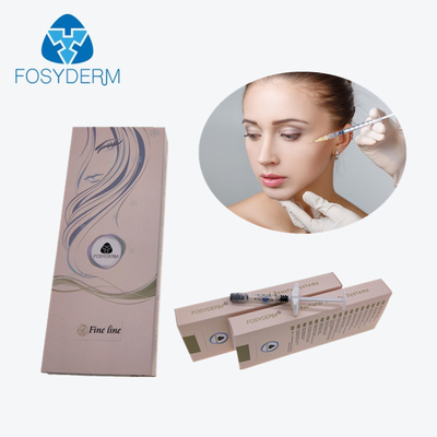 İnce Çizgileri Gidermek İçin 1 Ml Fosyderm İnce Hyaluronik Asit Yüz Dolgusu