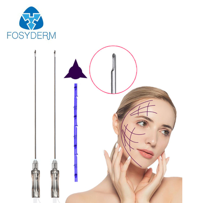 Yüz Germe için 19G COG Kaldırma İpleri COG 3D W İpliği