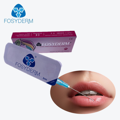 Dudaklar ve Orta Kırışıklıklar İçin 2 Ml Fosyderm Derm Hyaluronik Asit Dermal Dolgu