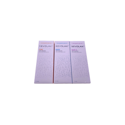 REVOLAX 1.1 Ml Hyaluronik Asit Dermal Dolgu Maddesi Çalışır Böylece Kırışıklıkları İyileştirir Kıvrımları