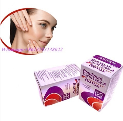 Yüz Kırışıklıklarını Gidermek İçin Btx Enjekte Edilebilir Dolgu 100iu Botulinum Toksini