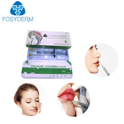 Yüz Kırışıklıkları İçin Çapraz Bağlantılı Dermal Dolgu Hyaluronik Asit 24mg 2ml