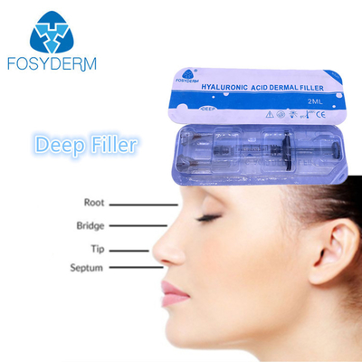 Enjeksiyon Jeli HA Dermal Dolgu Fosyderm 2Ml Derin Burun Dolgusu