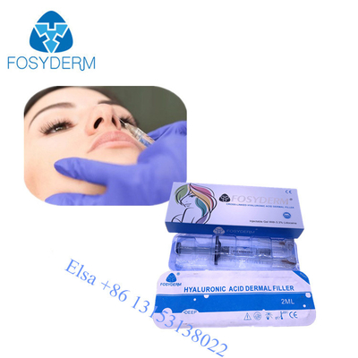 Fosyderm Enjekte Edilebilir Hyaluornik Asit Dermal Dolgu, lidocian 2ml Dudak Burun Yüz Dolgu Maddeleri