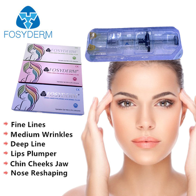 2ml Fosyderm Dudaklar Burun Çene Dolgusu Kırışıklıkları Azaltan HA Dolgusu