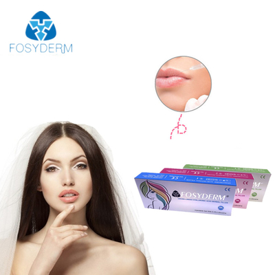 Yüz 1ml Çapraz Bağlantılı Dermal Dolgu Sodyum Hyaluronik Asit Enjeksiyonu